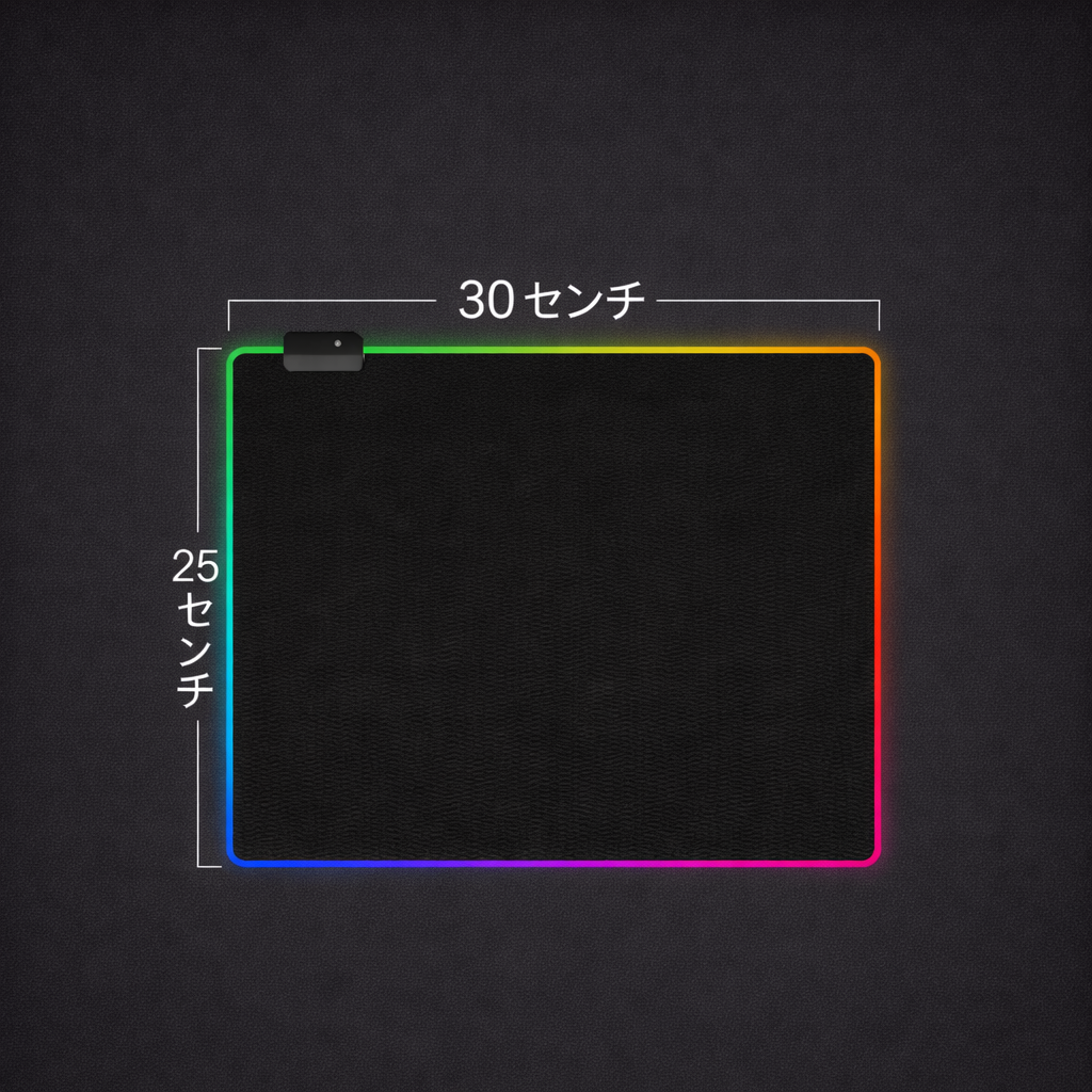 日本で大人気！Tokonoma™ RGBゲーミングマウスパッド✨ 防水仕様 🌈🎮