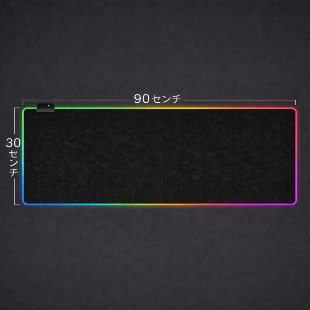 日本で大人気！Tokonoma™ RGBゲーミングマウスパッド✨ 防水仕様 🌈🎮