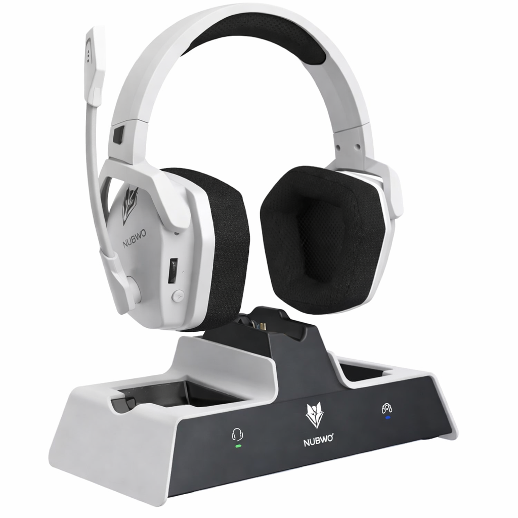 🎧🎮 Tokohoma™ ワイヤレスゲーミングヘッドセット 充電スタンド付き ✨