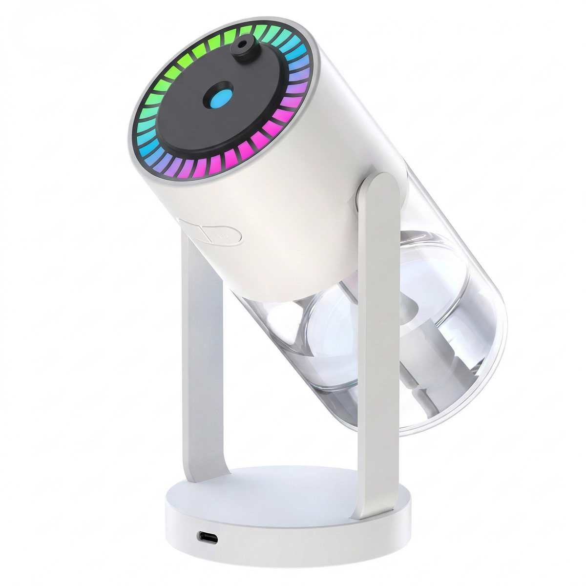 日本で大人気！星空プロジェクション付きUSBミニ加湿器✨🌙💧リラックス空間を演出